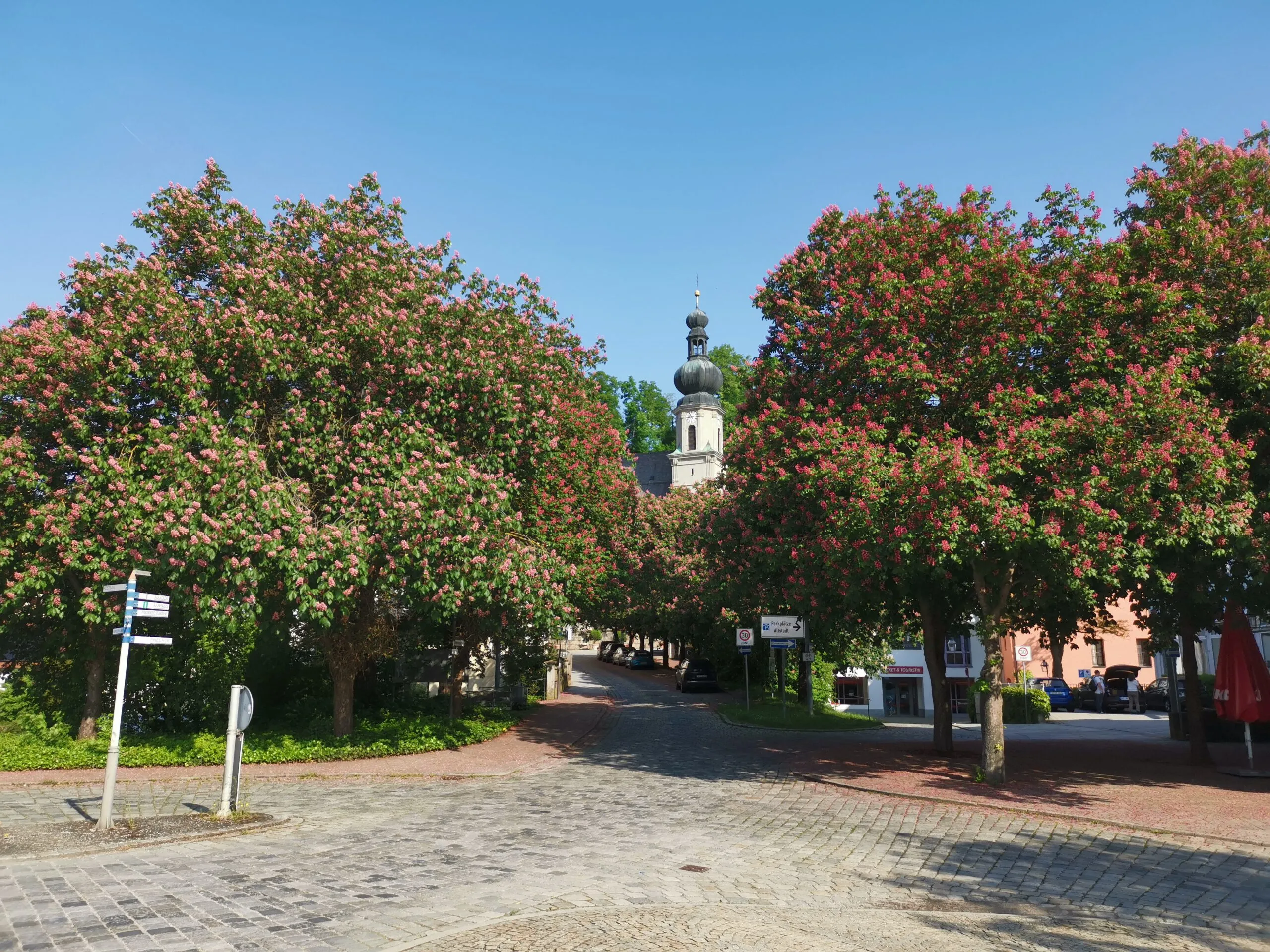 Trostberg – Zufahrt Altstadt – Bild 2